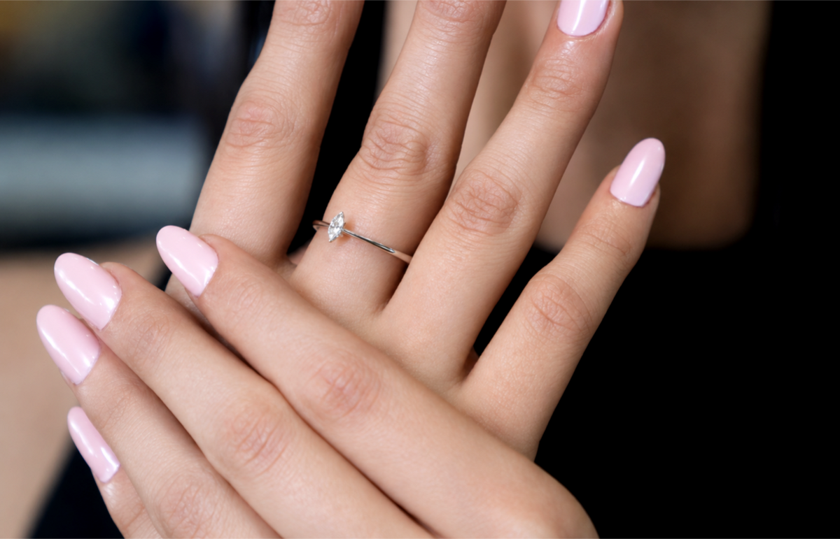 Divienne’s Marquis Grace Natural Diamond Ring