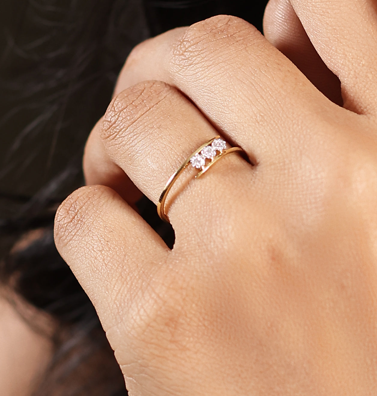 Divienne’s Triara Natural Diamond Ring