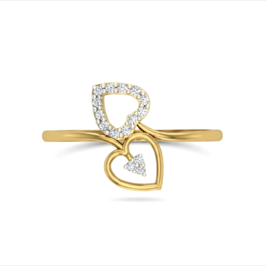 Divienne’s Heartline Natural Diamond Ring