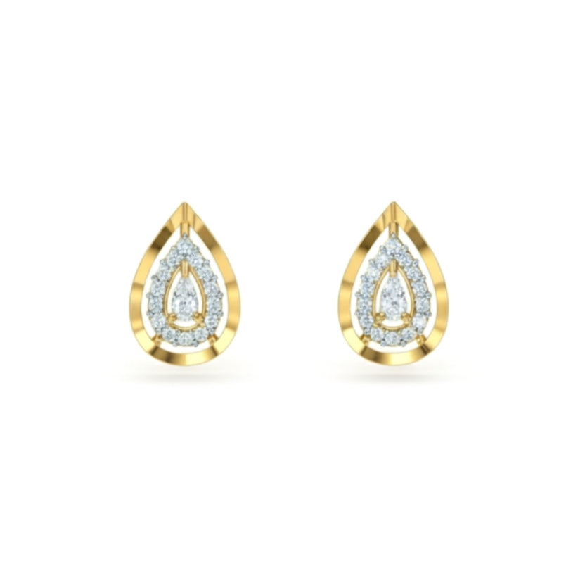 Divienne’s Dewdrop Natural Diamond Earrings