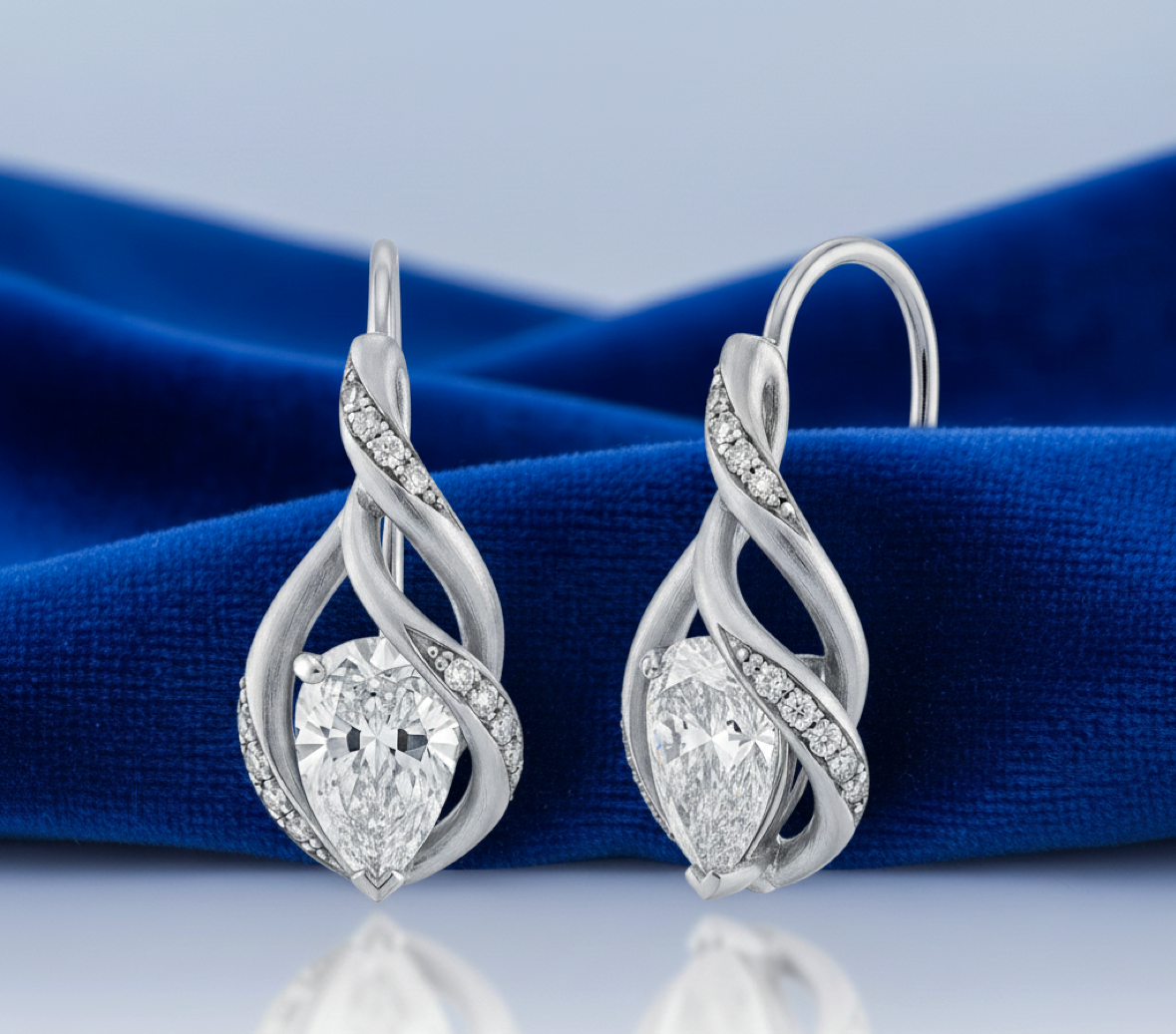 Natural Diamond Earrings
