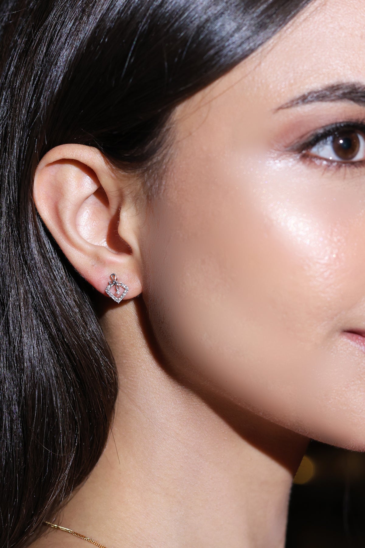 Divienne's Aria Natural Diamond Earrings (Silver)