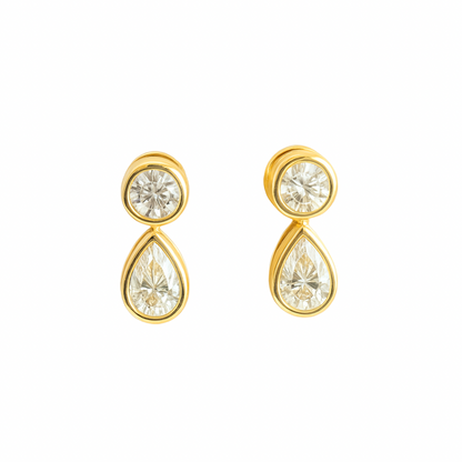 Divienne’s Celinna Natural Diamonds Signature Solitaire Earrings