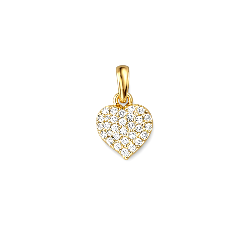 Divienne’s Amour Heart Natural Diamond Pendant