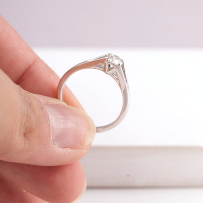 Divienne's Signature Natural Diamond Solitaire Ring