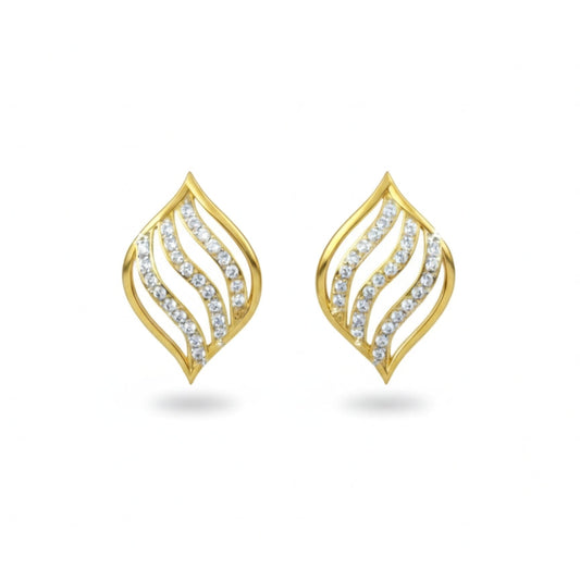 Divienne’s Aurelia Waves Natural Diamond Earrings