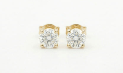 Divienne’s Starlit Natural Diamond Solitaire Studs