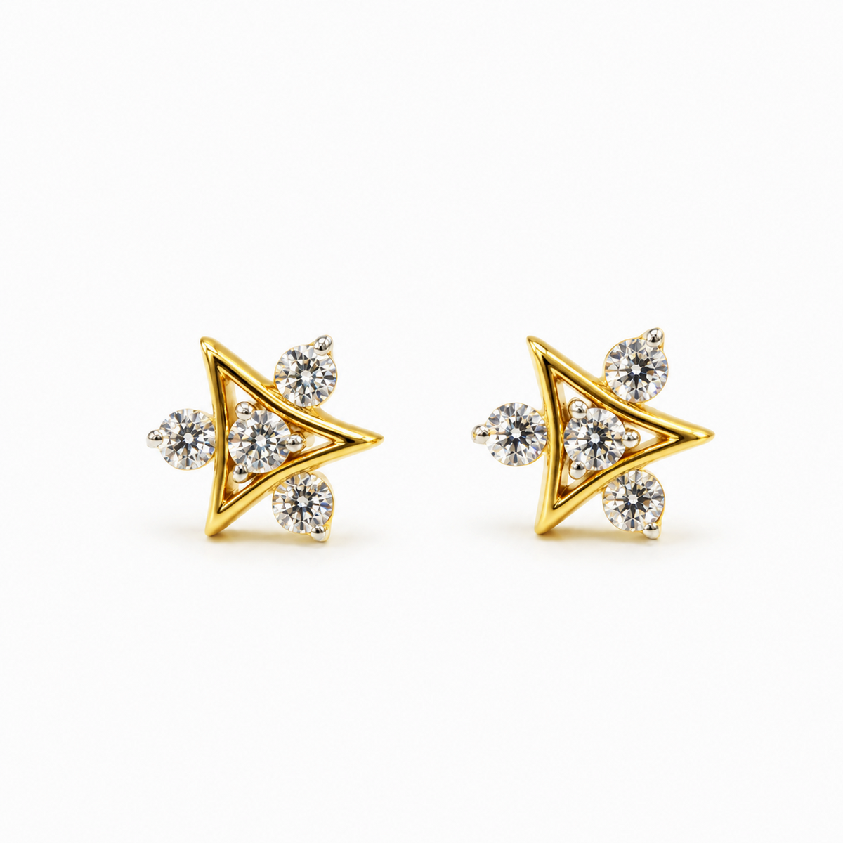 Divienne's Astra Spark Natural Diamond Earrings