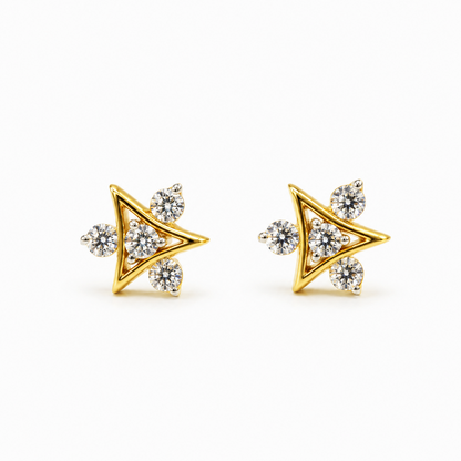 Divienne's Astra Spark Natural Diamond Earrings