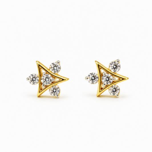 Divienne's Astra Spark Natural Diamond Earrings