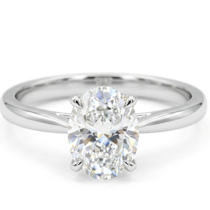 Divienne's Signature Oval Solitaire